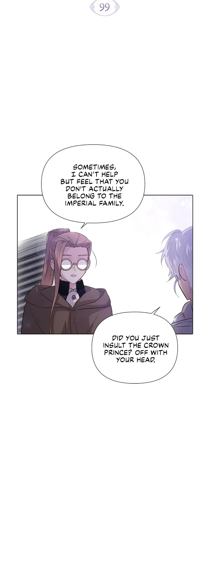 The Villain Discovered My Identity Chapter 99 page 5 - Chapter 99