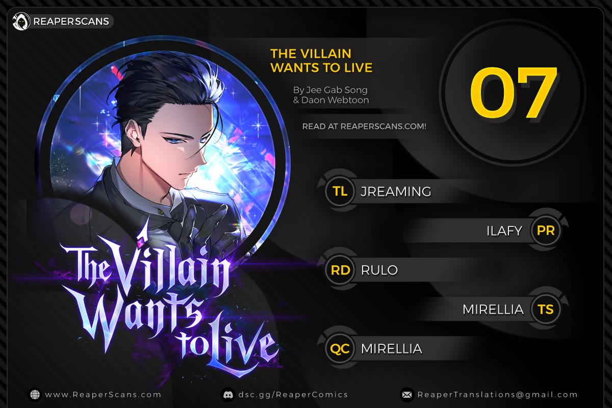 The Villain Wants to Live Chapter 7 page 1 - Chapter 7