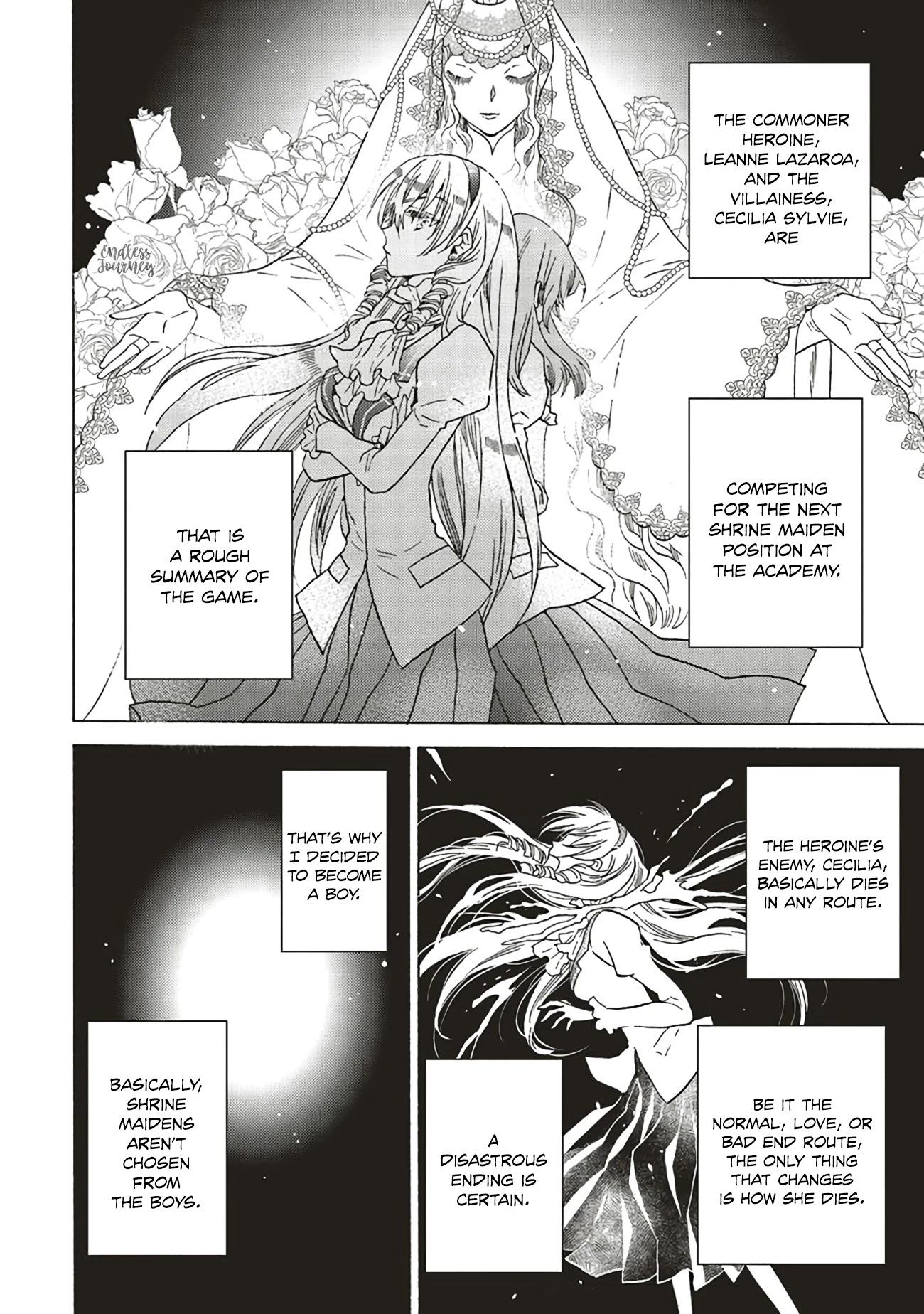 The Villainess, Cecilia Silvie, Doesn't Want to Die, so She Decided to Cross-dress! Chapter 1.1 page 19 - Chapter 1.1: Chap 1.1 (Full)