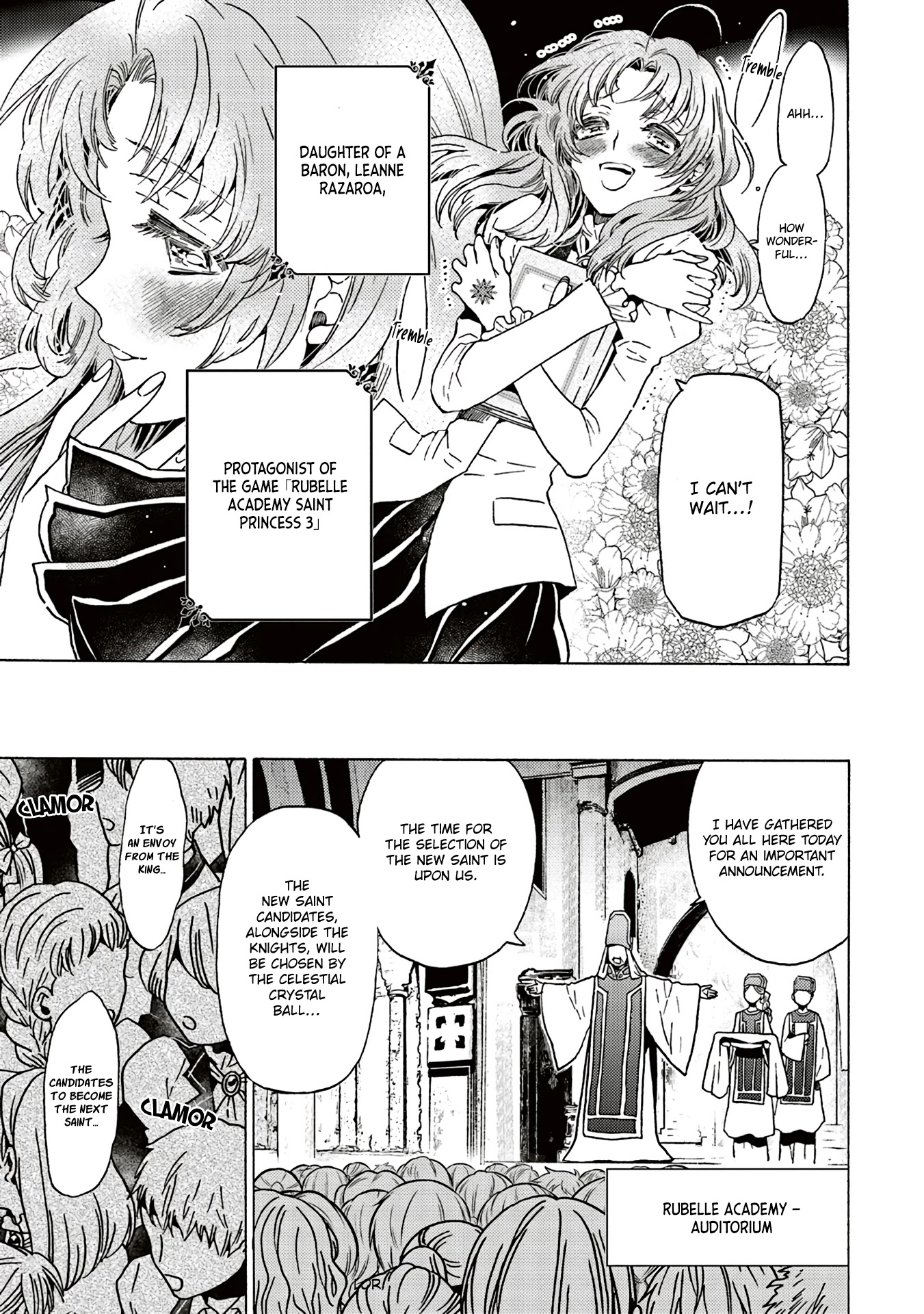 The Villainess, Cecilia Silvie, Doesn't Want to Die, so She Decided to Cross-dress! Chapter 1.2 page 1 - Chapter 1.2: Chap 1.2 (Full)