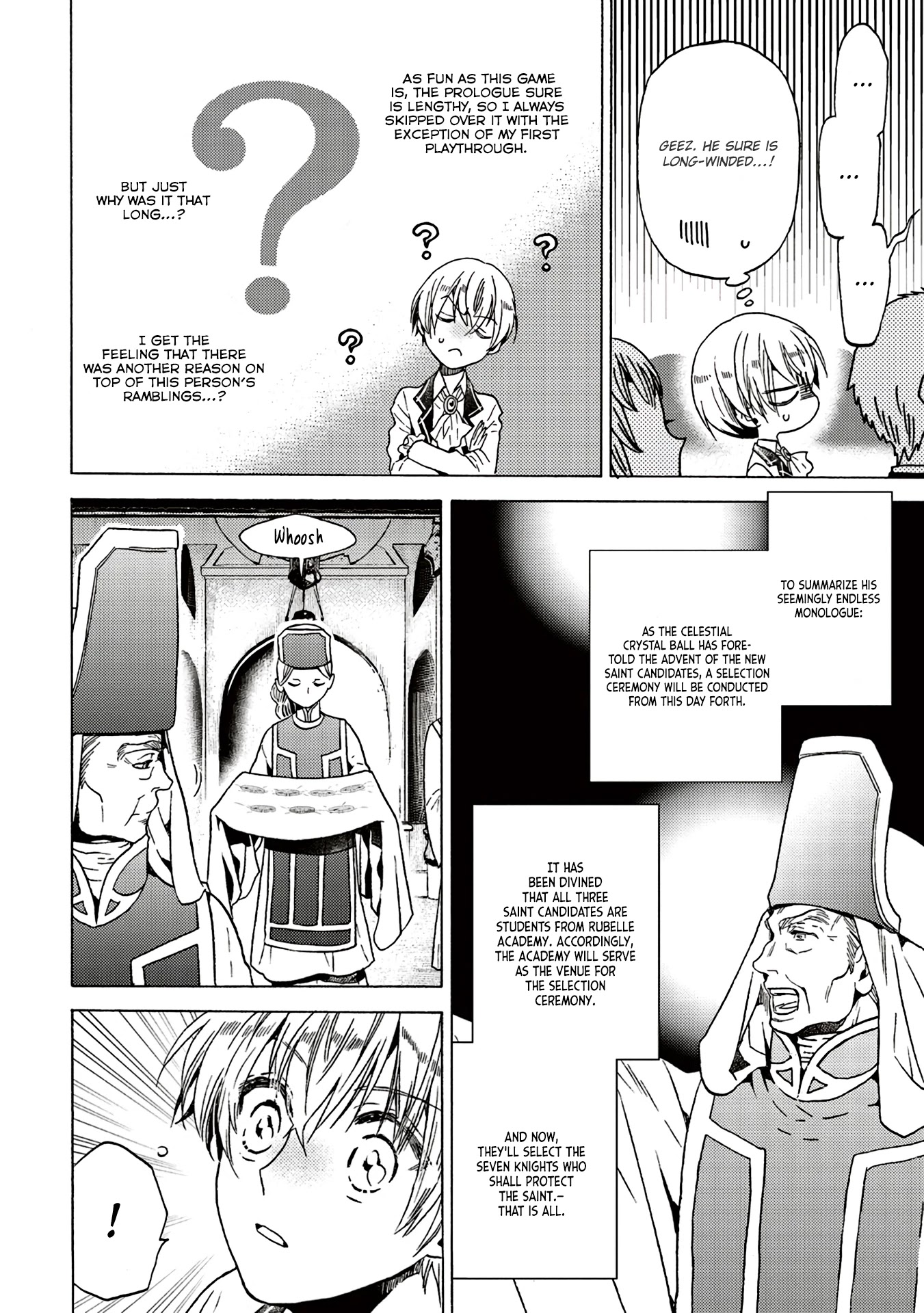 The Villainess, Cecilia Silvie, Doesn't Want to Die, so She Decided to Cross-dress! Chapter 1.2 page 2 - Chapter 1.2: Chap 1.2 (Full)