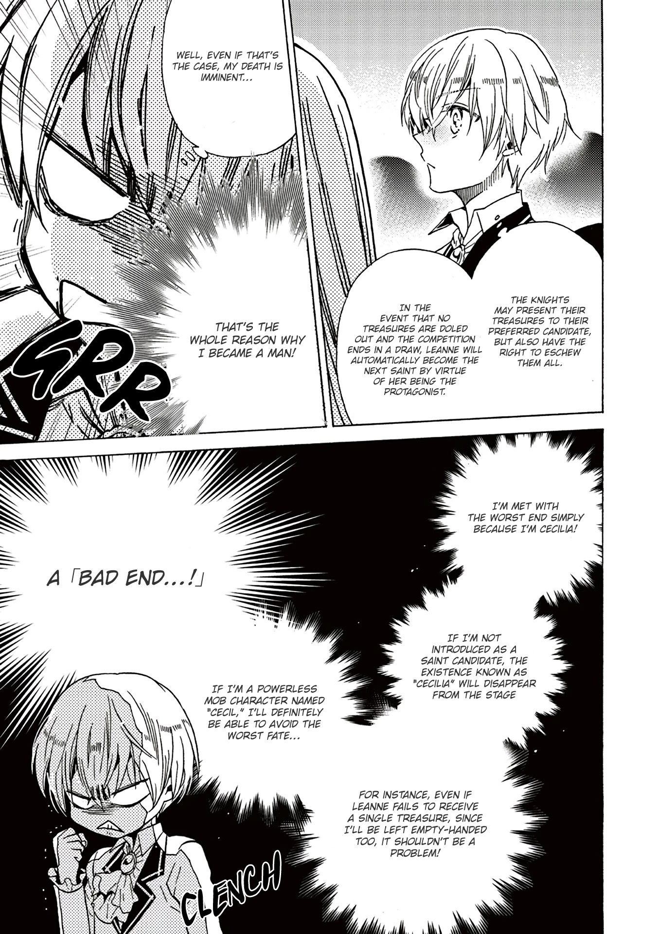 The Villainess, Cecilia Silvie, Doesn't Want to Die, so She Decided to Cross-dress! Chapter 1.2 page 5 - Chapter 1.2: Chap 1.2 (Full)