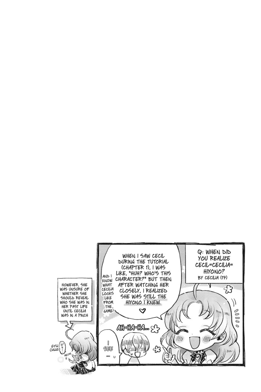 The Villainess, Cecilia Silvie, Doesn't Want to Die, so She Decided to Cross-dress! Chapter 11 page 41 - Chapter 11