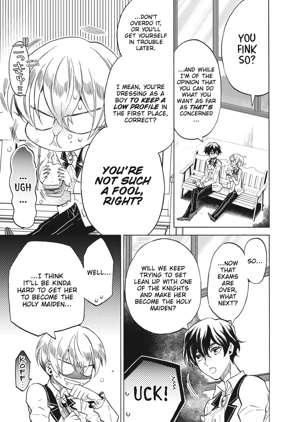 The Villainess, Cecilia Silvie, Doesn't Want to Die, so She Decided to Cross-dress! Chapter 12 page 7 - Chapter 12