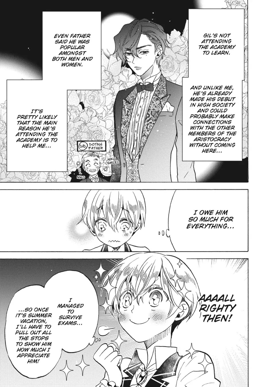 The Villainess, Cecilia Silvie, Doesn't Want to Die, so She Decided to Cross-dress! Chapter 13 page 37 - Chapter 13