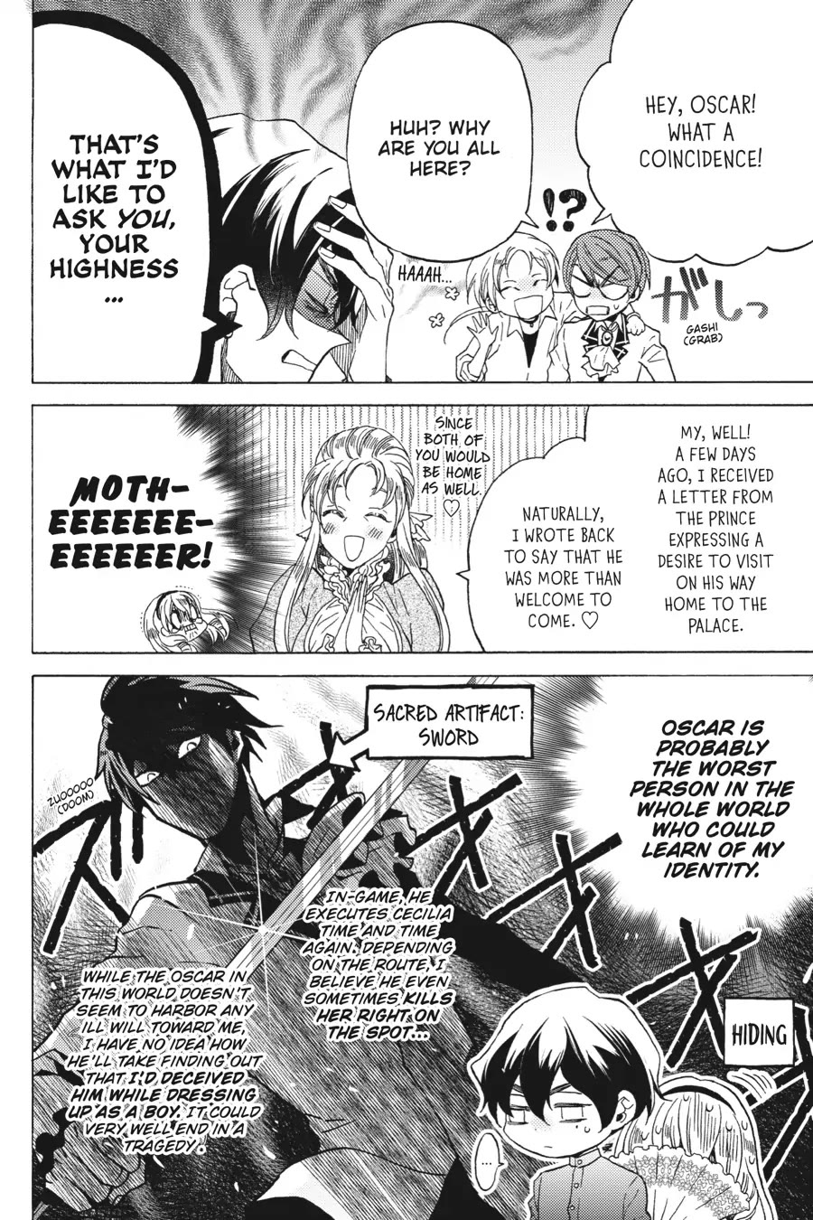 The Villainess, Cecilia Silvie, Doesn't Want to Die, so She Decided to Cross-dress! Chapter 14 page 32 - Chapter 14
