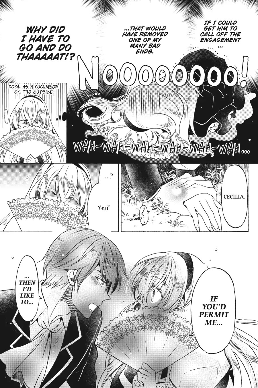 The Villainess, Cecilia Silvie, Doesn't Want to Die, so She Decided to Cross-dress! Chapter 15 page 13 - Chapter 15