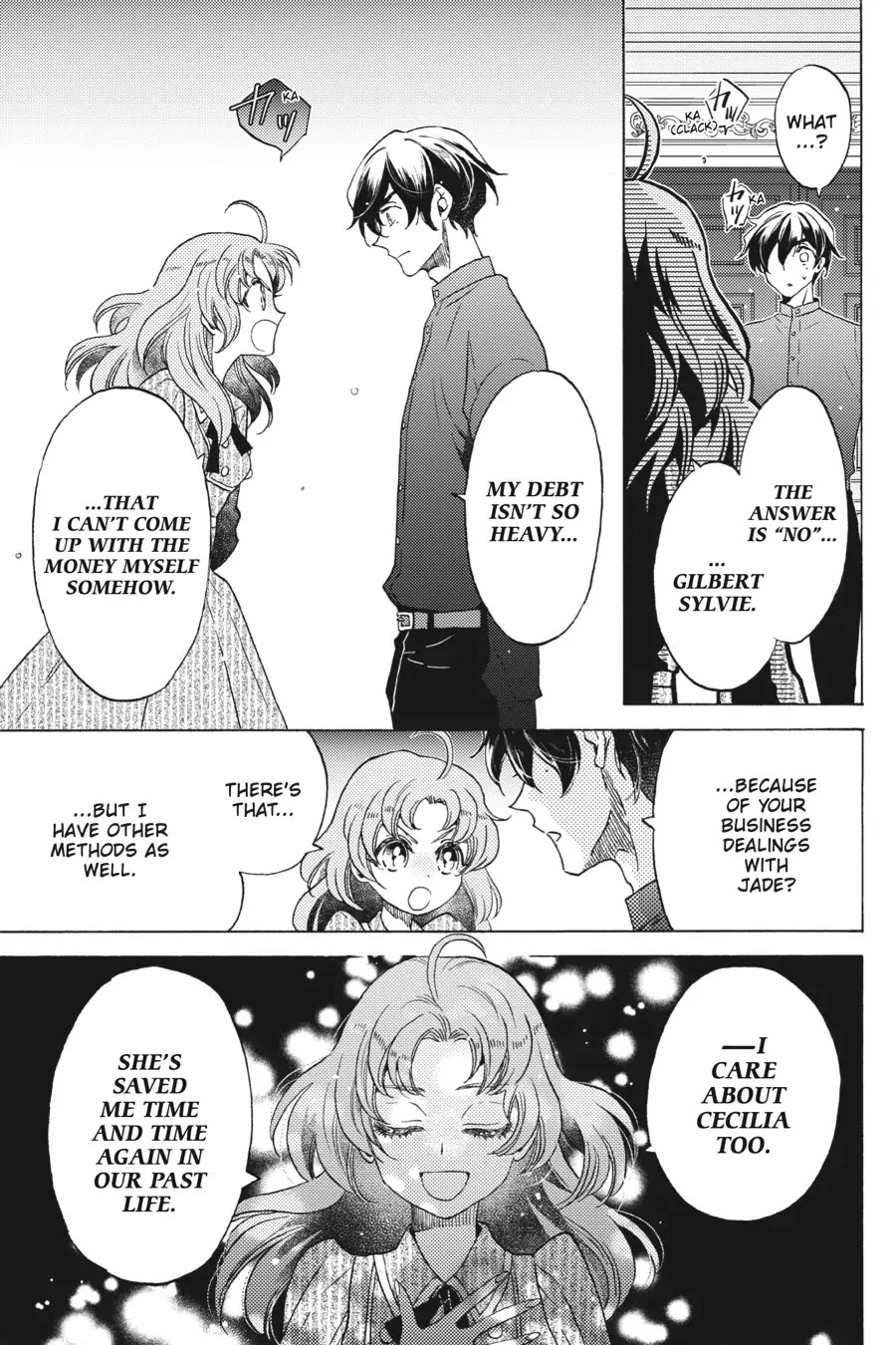 The Villainess, Cecilia Silvie, Doesn't Want to Die, so She Decided to Cross-dress! Chapter 15 page 33 - Chapter 15