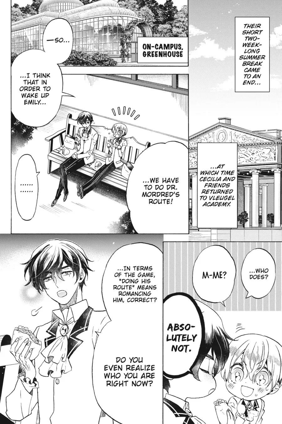 The Villainess, Cecilia Silvie, Doesn't Want to Die, so She Decided to Cross-dress! Chapter 19 page 2 - Chapter 19