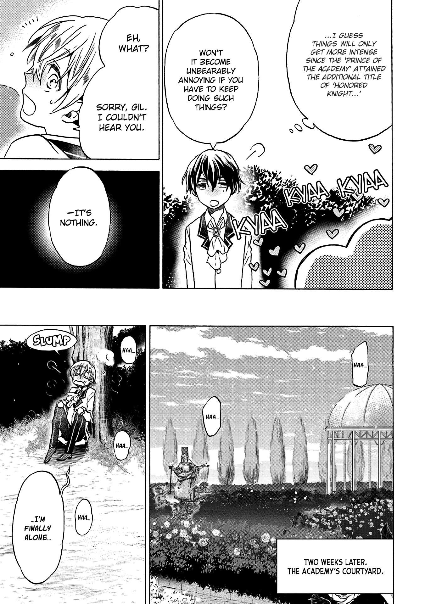 The Villainess, Cecilia Silvie, Doesn't Want to Die, so She Decided to Cross-dress! Chapter 2.2 page 3 - Chapter 2.2