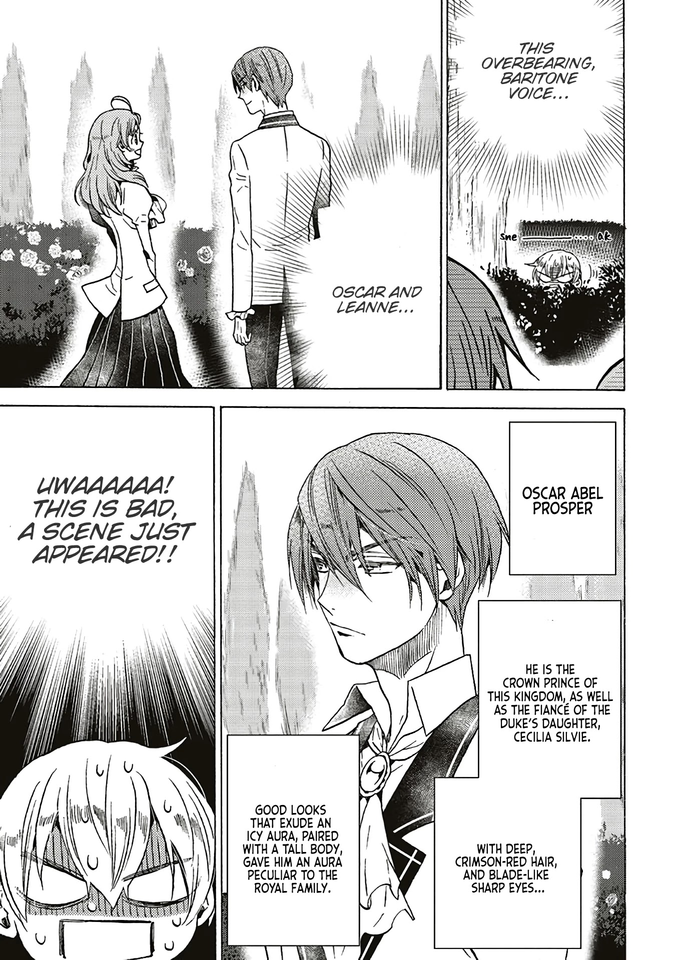 The Villainess, Cecilia Silvie, Doesn't Want to Die, so She Decided to Cross-dress! Chapter 2.2 page 7 - Chapter 2.2