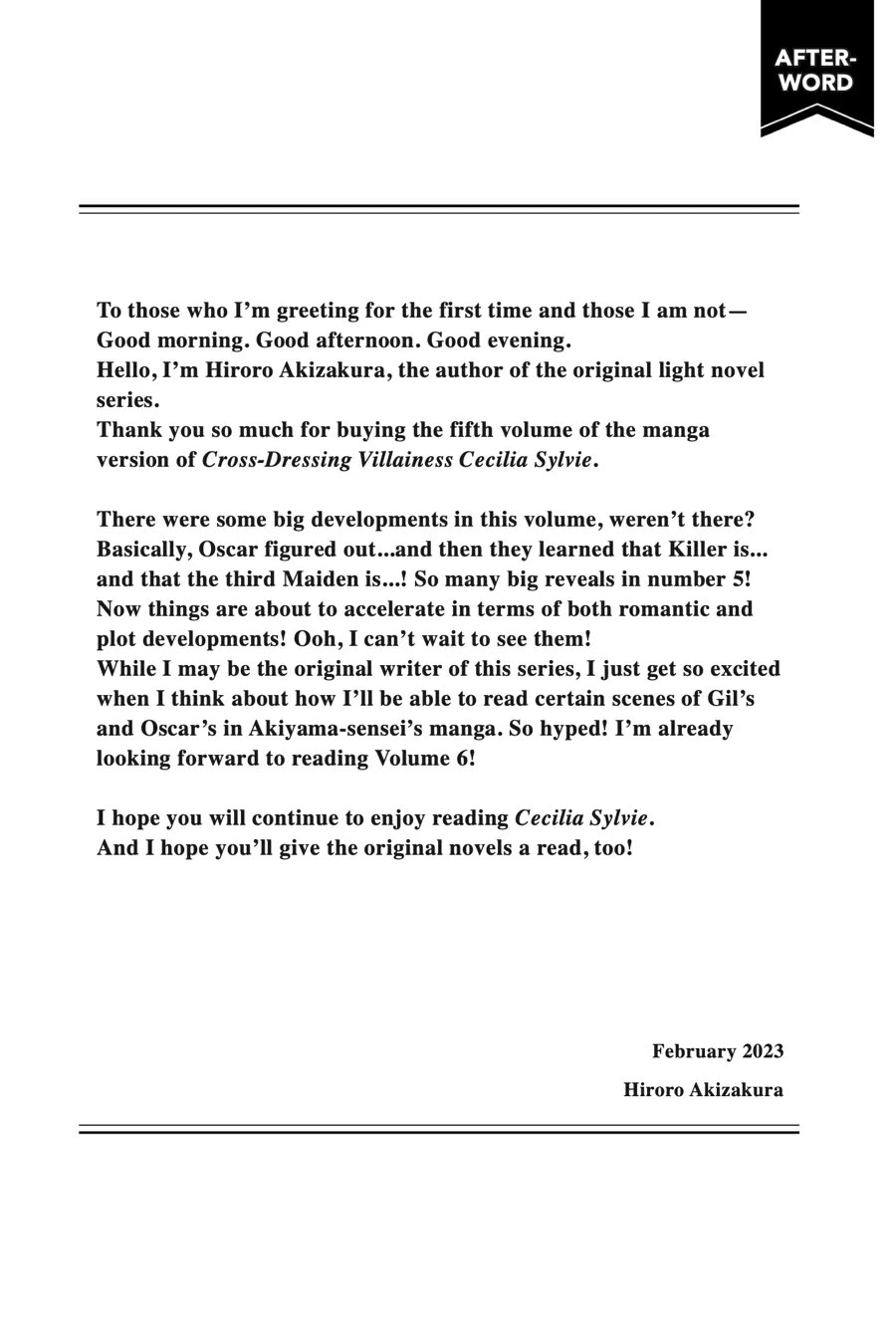 The Villainess, Cecilia Silvie, Doesn't Want to Die, so She Decided to Cross-dress! Chapter 20.5 page 12 - Chapter 20.5