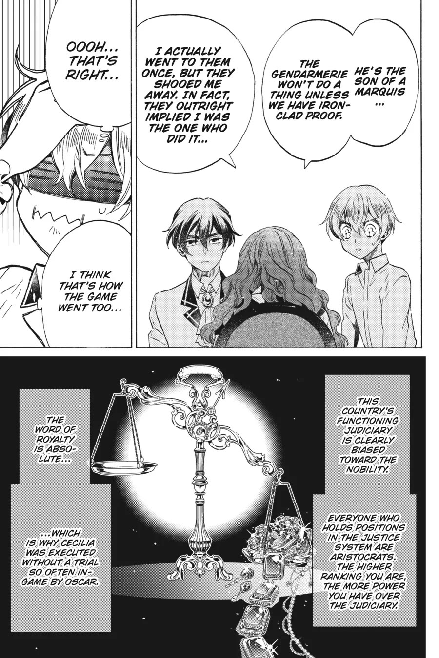 The Villainess, Cecilia Silvie, Doesn't Want to Die, so She Decided to Cross-dress! Chapter 20 page 35 - Chapter 20