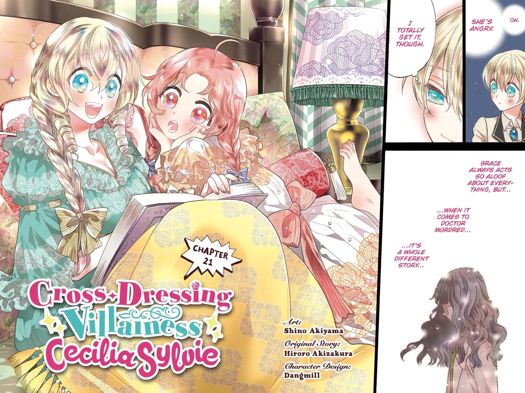 The Villainess, Cecilia Silvie, Doesn't Want to Die, so She Decided to Cross-dress! Chapter 21 page 3 - Chapter 21
