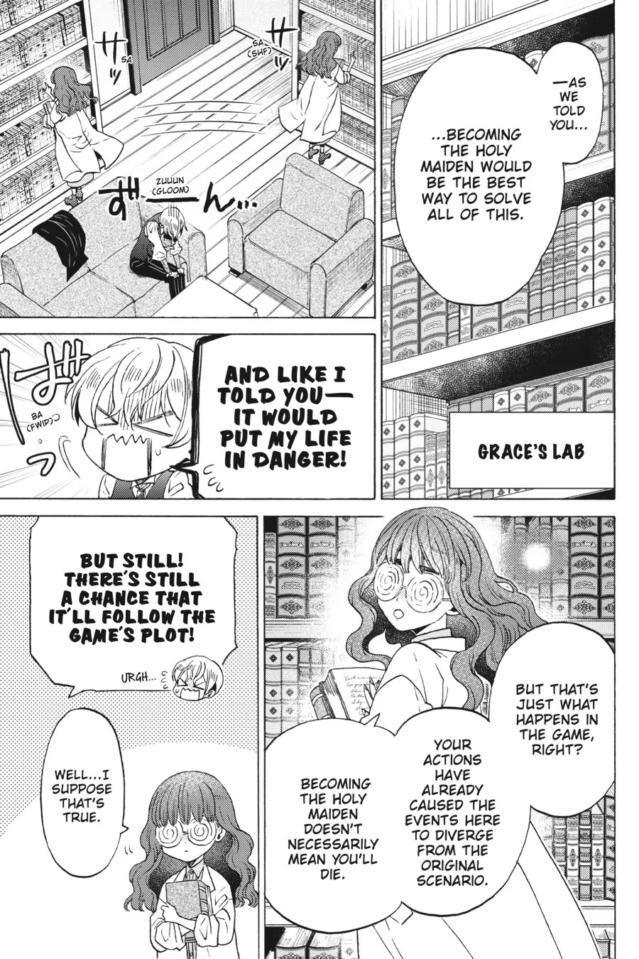 The Villainess, Cecilia Silvie, Doesn't Want to Die, so She Decided to Cross-dress! Chapter 23 page 17 - Chapter 23