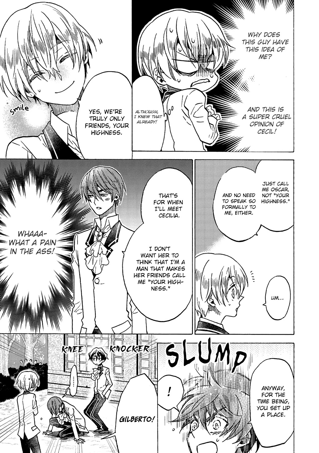 The Villainess, Cecilia Silvie, Doesn't Want to Die, so She Decided to Cross-dress! Chapter 3.1 page 15 - Chapter 3.1