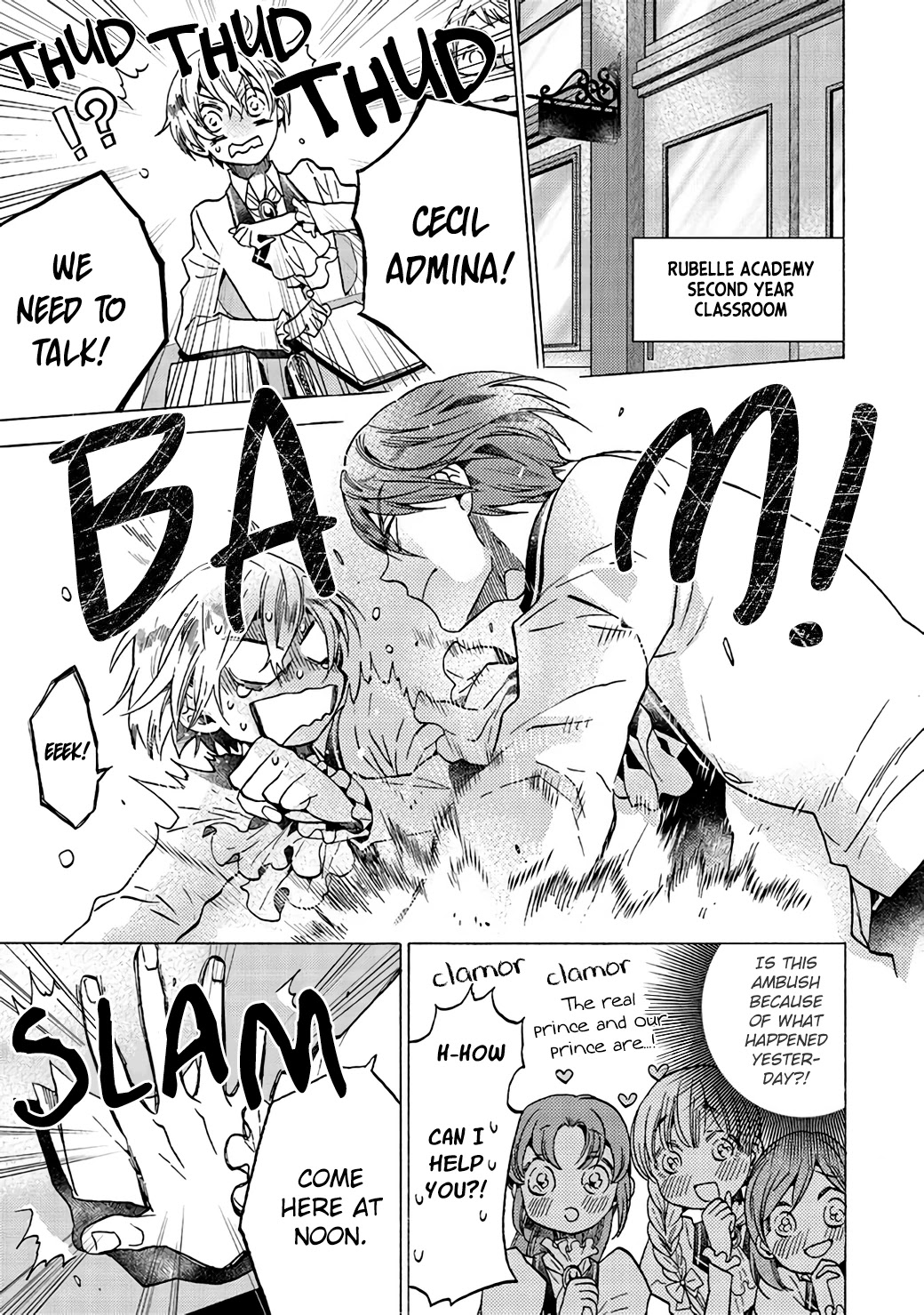 The Villainess, Cecilia Silvie, Doesn't Want to Die, so She Decided to Cross-dress! Chapter 3.1 page 3 - Chapter 3.1