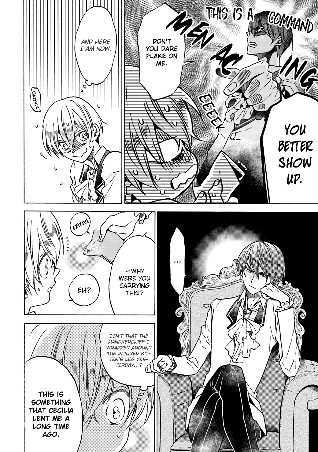 The Villainess, Cecilia Silvie, Doesn't Want to Die, so She Decided to Cross-dress! Chapter 3.1 page 4 - Chapter 3.1