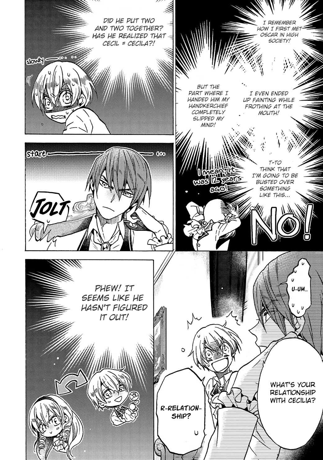 The Villainess, Cecilia Silvie, Doesn't Want to Die, so She Decided to Cross-dress! Chapter 3.1 page 6 - Chapter 3.1