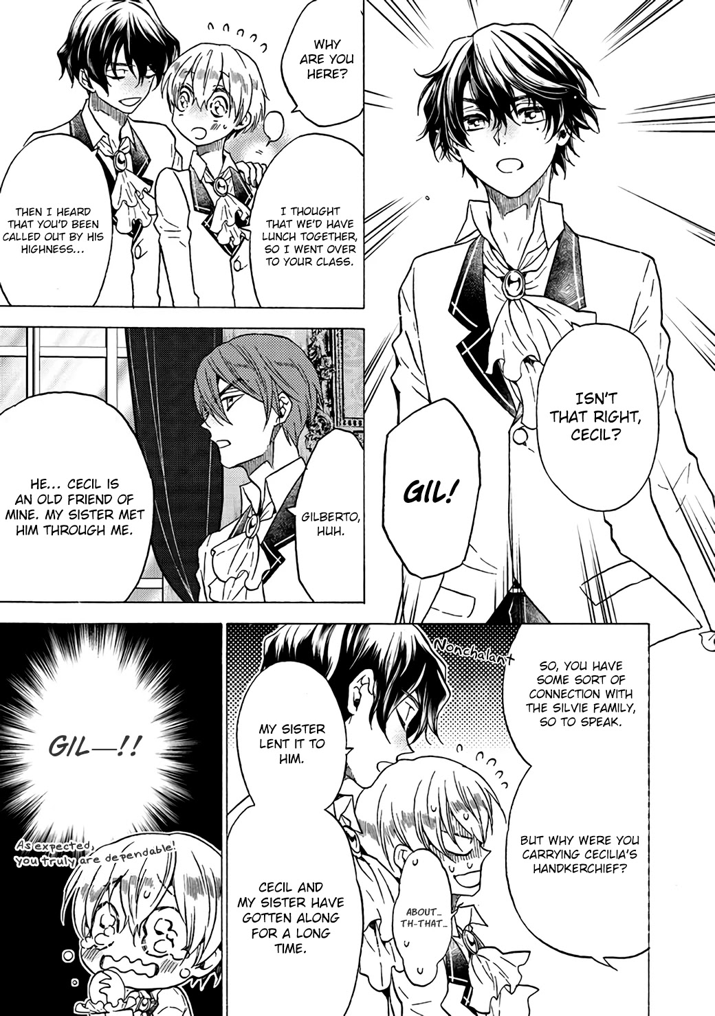 The Villainess, Cecilia Silvie, Doesn't Want to Die, so She Decided to Cross-dress! Chapter 3.1 page 9 - Chapter 3.1
