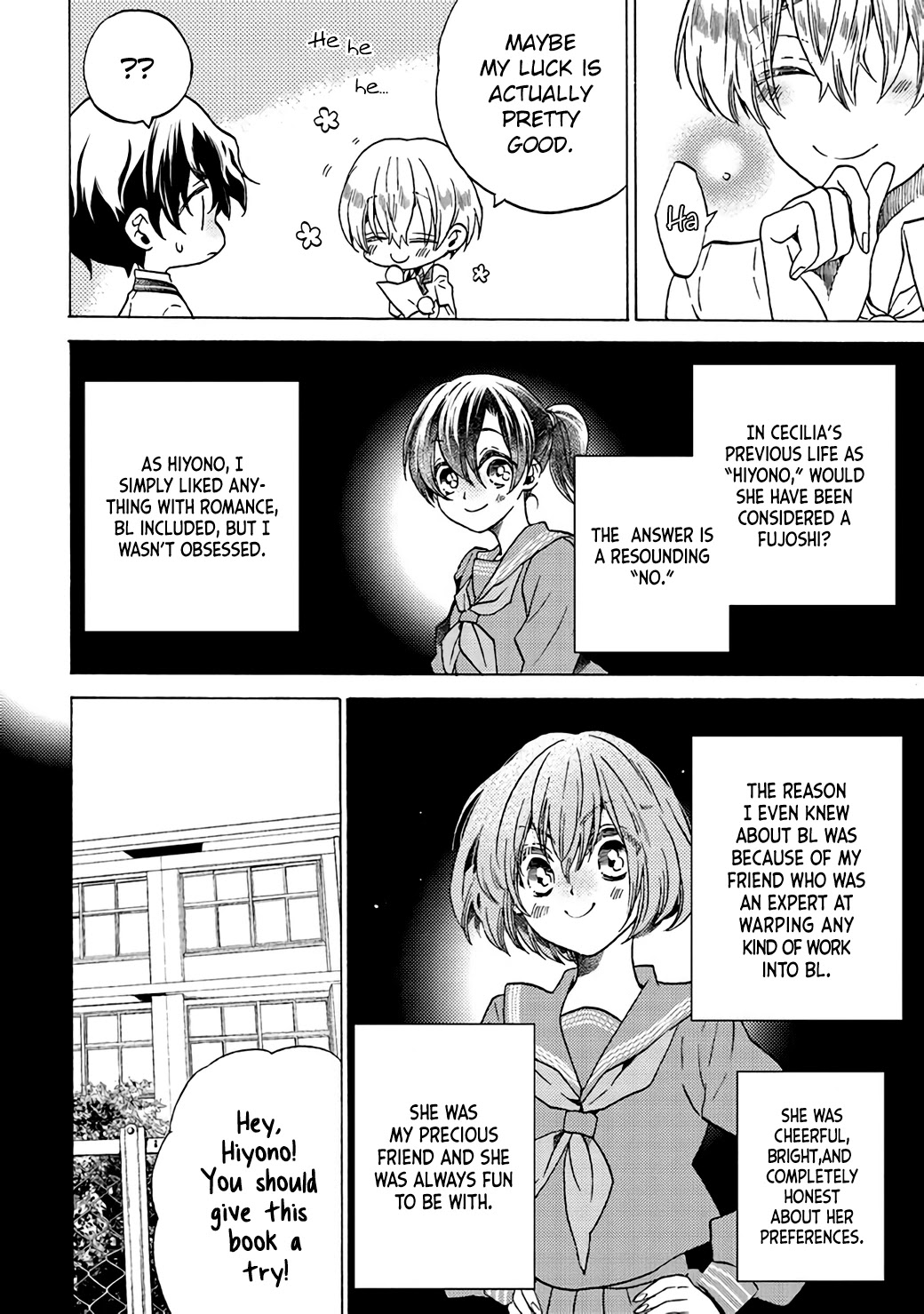 The Villainess, Cecilia Silvie, Doesn't Want to Die, so She Decided to Cross-dress! Chapter 3.2 page 8 - Chapter 3.2