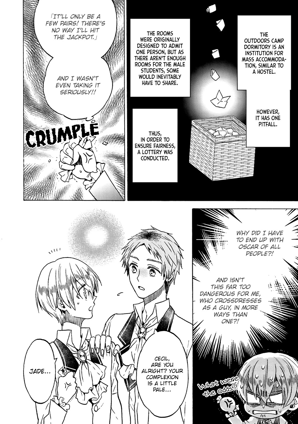 The Villainess, Cecilia Silvie, Doesn't Want to Die, so She Decided to Cross-dress! Chapter 3.3 page 4 - Chapter 3.3