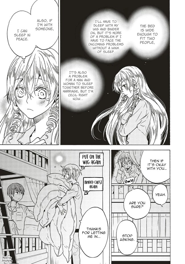 The Villainess, Cecilia Silvie, Doesn't Want to Die, so She Decided to Cross-dress! Chapter 4.3 page 7 - Chapter 4.3