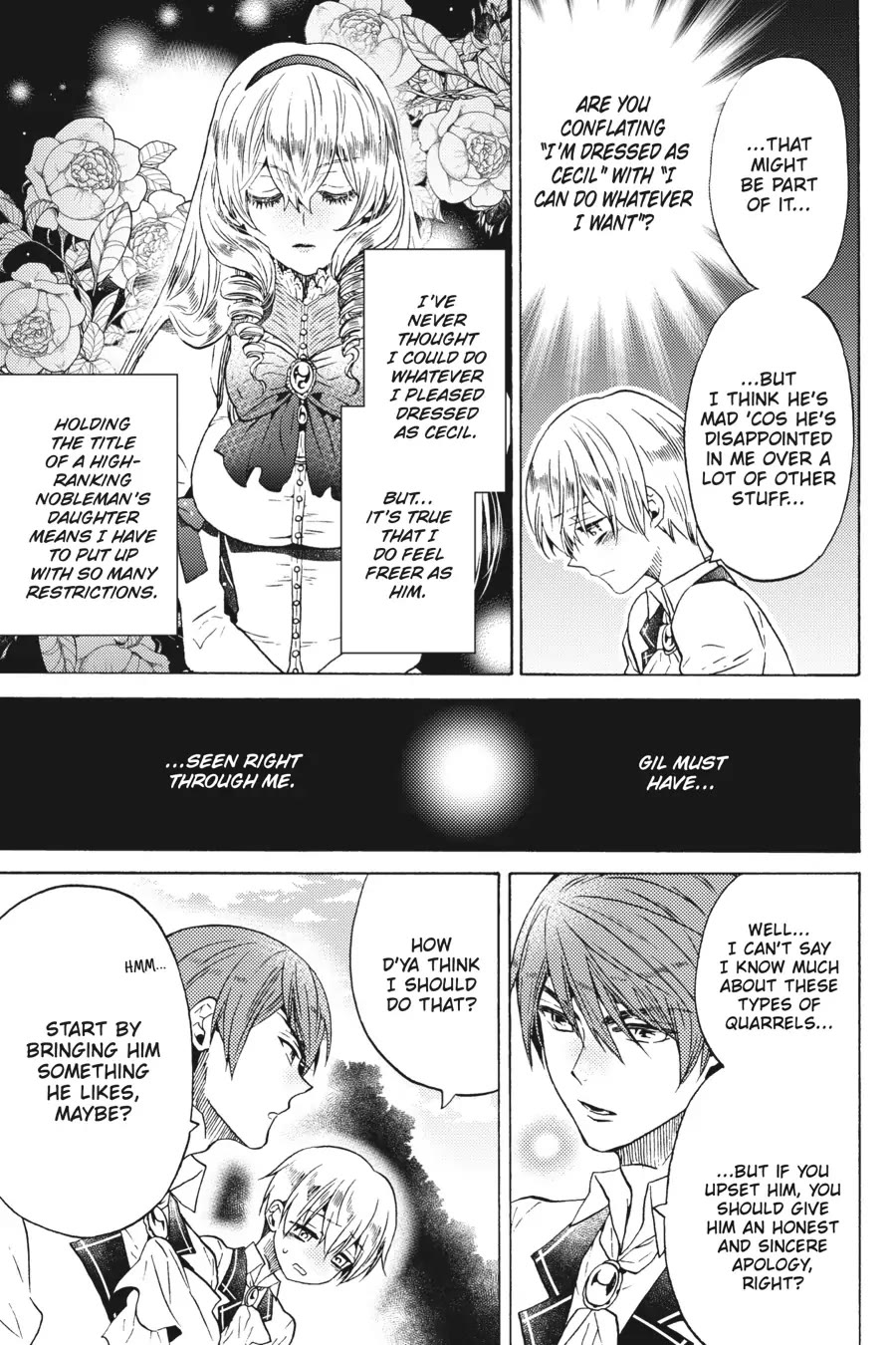 The Villainess, Cecilia Silvie, Doesn't Want to Die, so She Decided to Cross-dress! Chapter 7 page 19 - Chapter 7