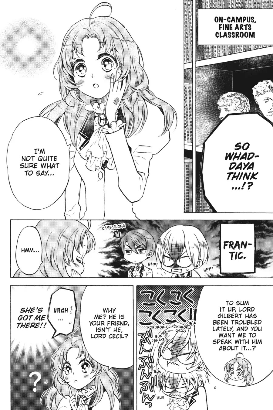 The Villainess, Cecilia Silvie, Doesn't Want to Die, so She Decided to Cross-dress! Chapter 7 page 2 - Chapter 7