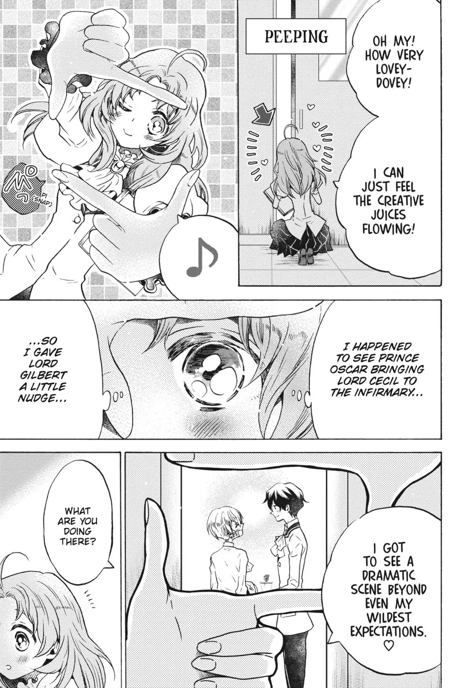 The Villainess, Cecilia Silvie, Doesn't Want to Die, so She Decided to Cross-dress! Chapter 7 page 37 - Chapter 7
