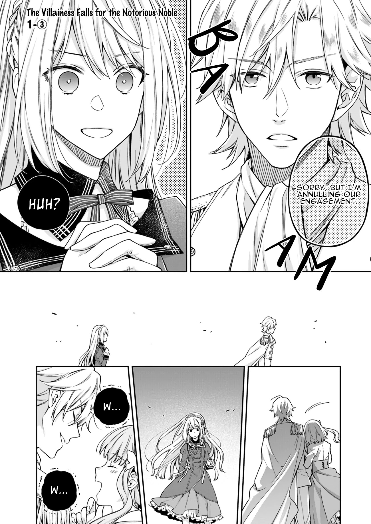 The Villainess Falls for the Notorious Noble Chapter 1.3 page 2 - Chapter 1.3
