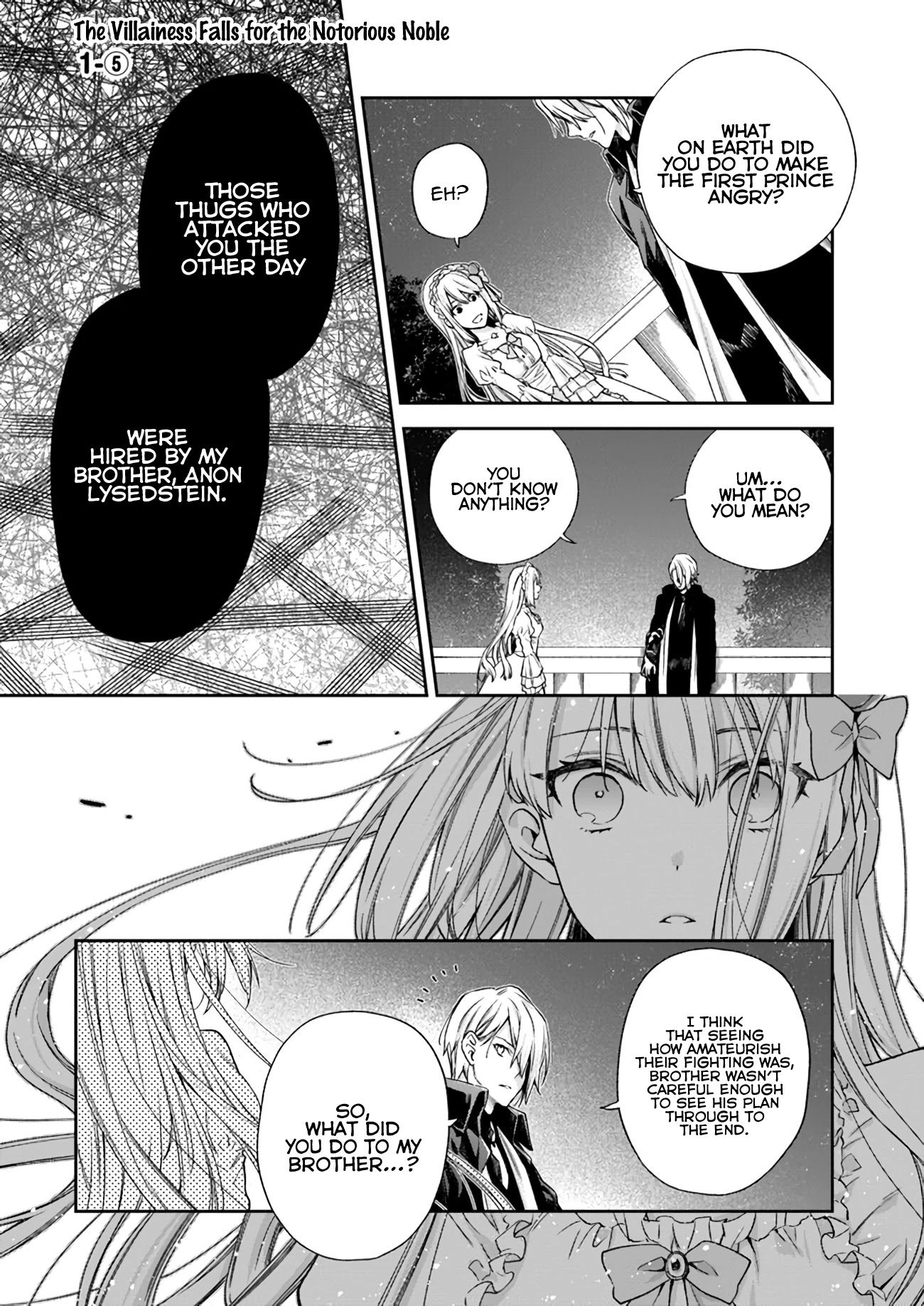 The Villainess Falls for the Notorious Noble Chapter 1.5 page 3 - Chapter 1.5