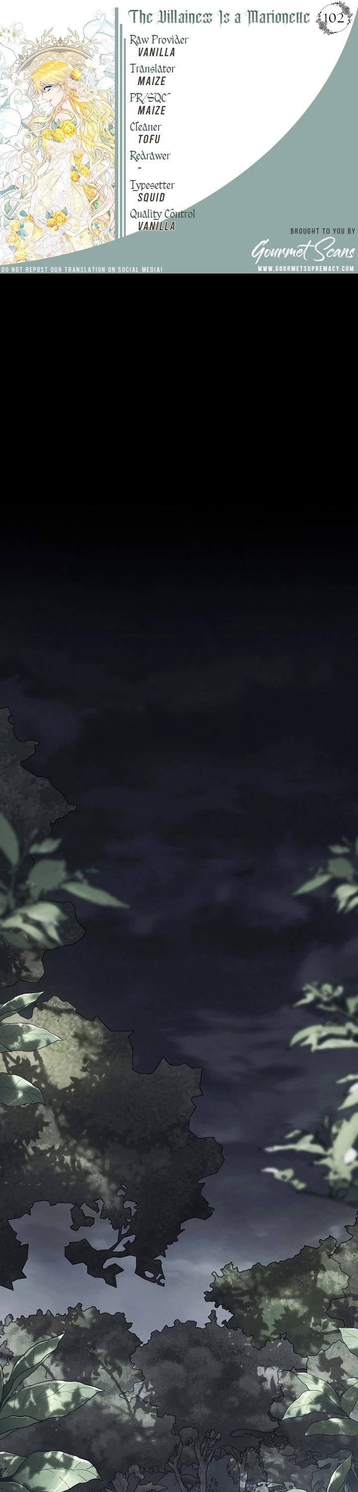 The Villainess Is a Marionette Chapter 102 page 1 - Chapter 102