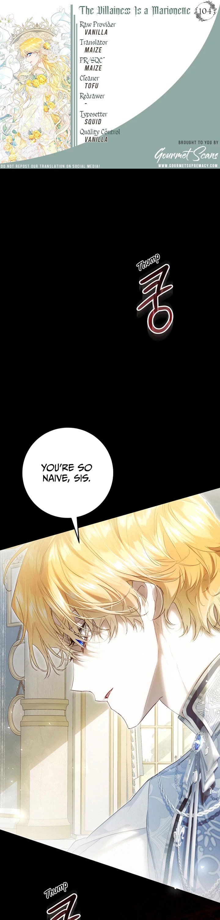 The Villainess Is a Marionette Chapter 104 page 1 - Chapter 104