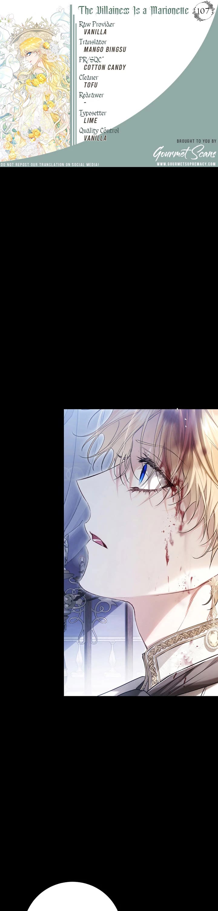 The Villainess Is a Marionette Chapter 107 page 1 - Chapter 107