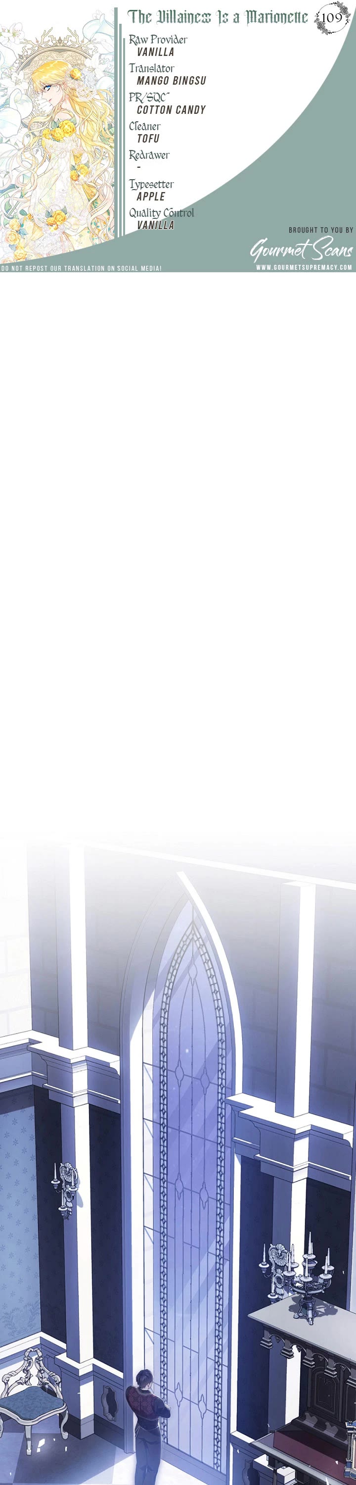 The Villainess Is a Marionette Chapter 109 page 1 - Chapter 109