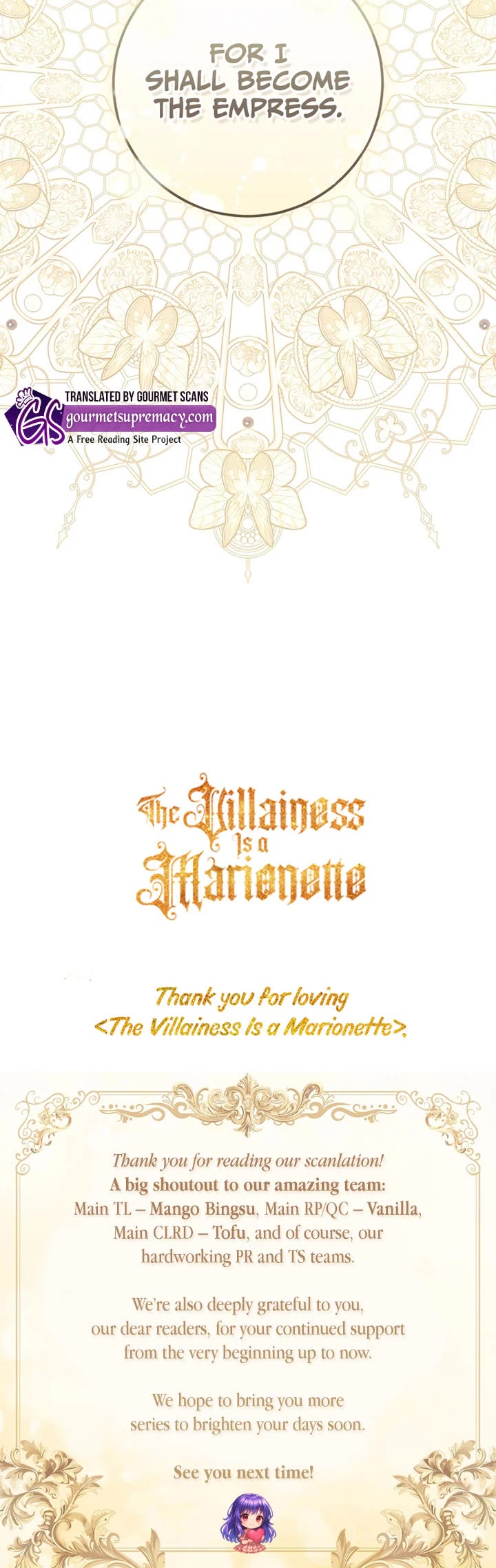The Villainess Is a Marionette Chapter 111 page 69 - Chapter 111 [END]