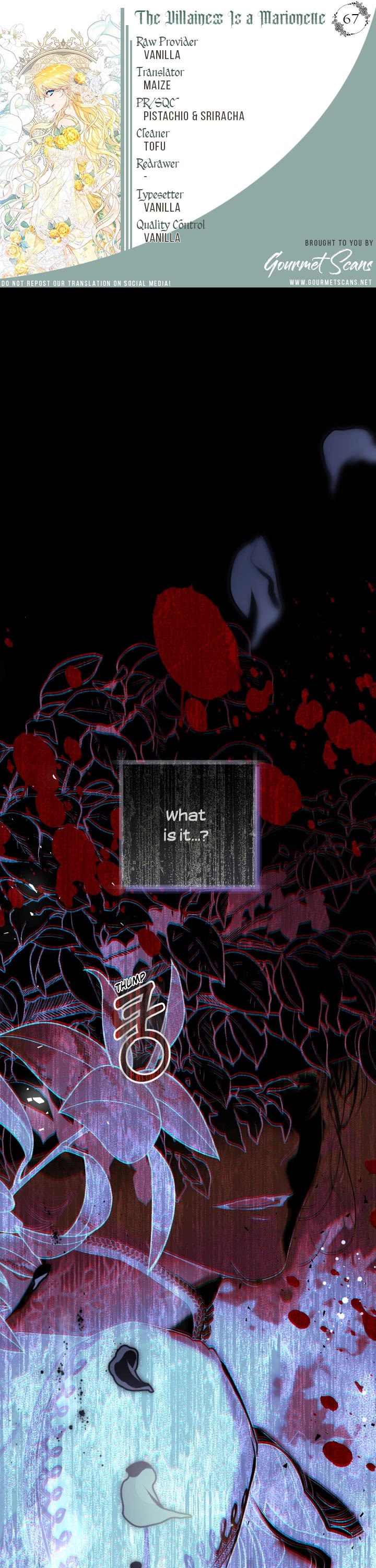 The Villainess Is a Marionette Chapter 67 page 1 - Chapter 67