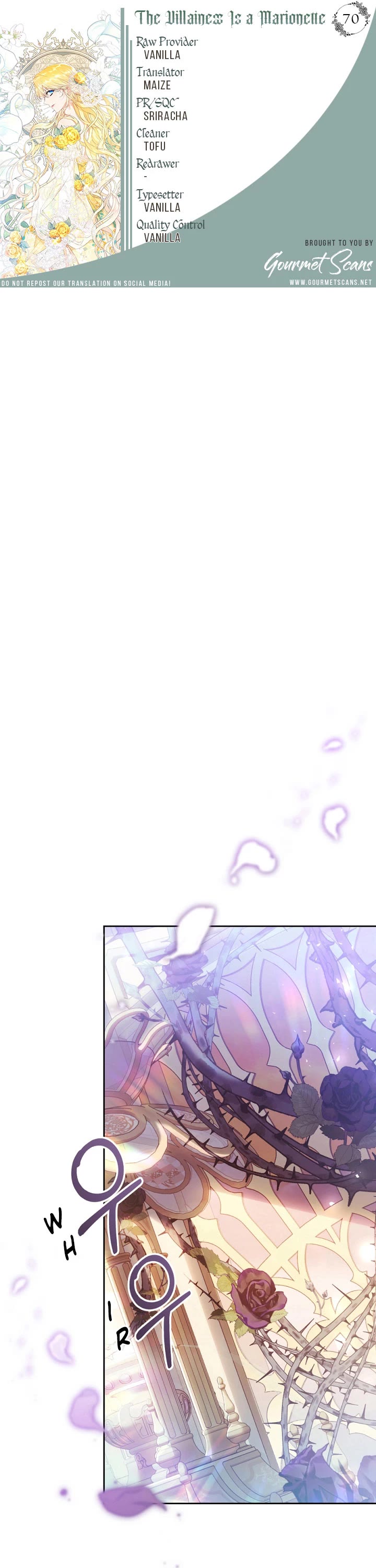 The Villainess Is a Marionette Chapter 70 page 1 - Chapter 70