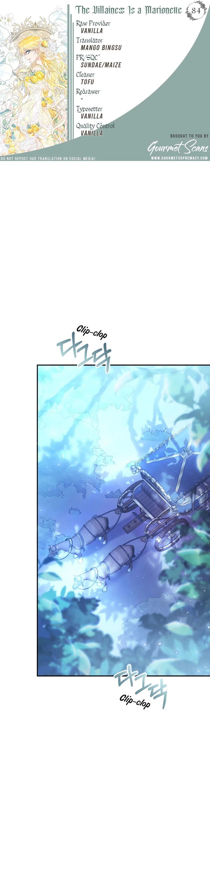 The Villainess Is a Marionette Chapter 84 page 1 - Chapter 84