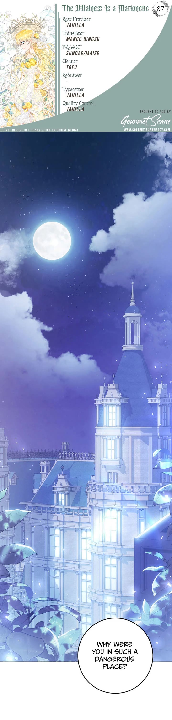 The Villainess Is a Marionette Chapter 88 page 1 - Chapter 88