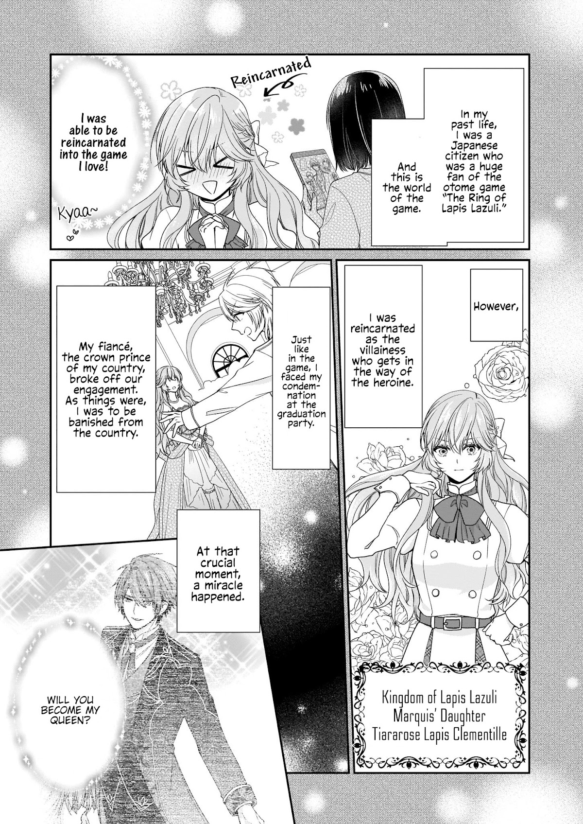 The Villainess Is Adored by the Crown Prince of the Neighboring Kingdom Chapter 13 page 4 - Chapter 13