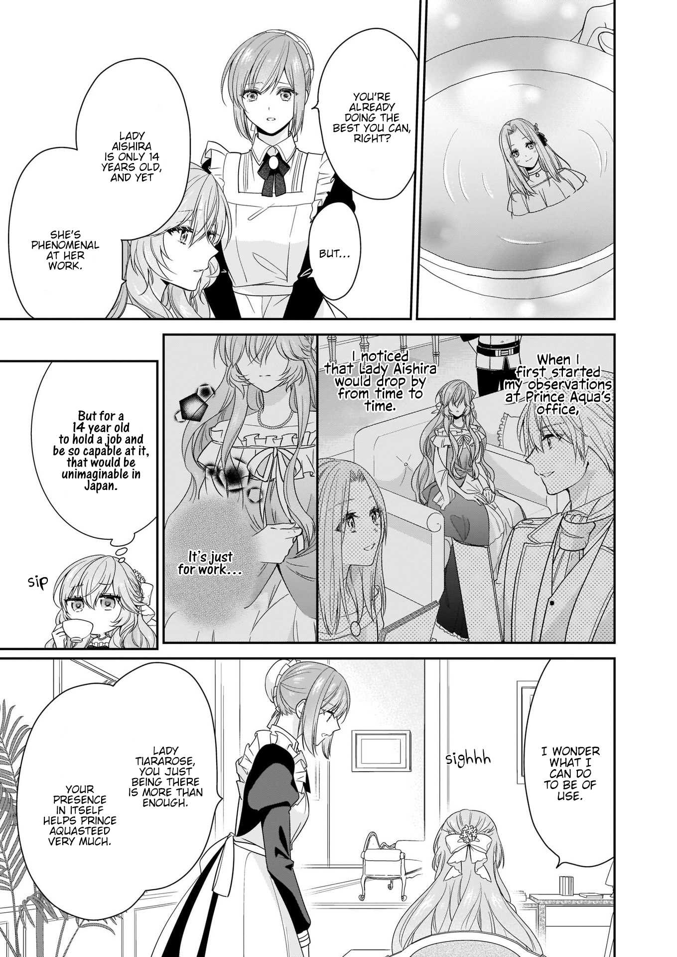 The Villainess Is Adored by the Crown Prince of the Neighboring Kingdom Chapter 17 page 13 - Chapter 17
