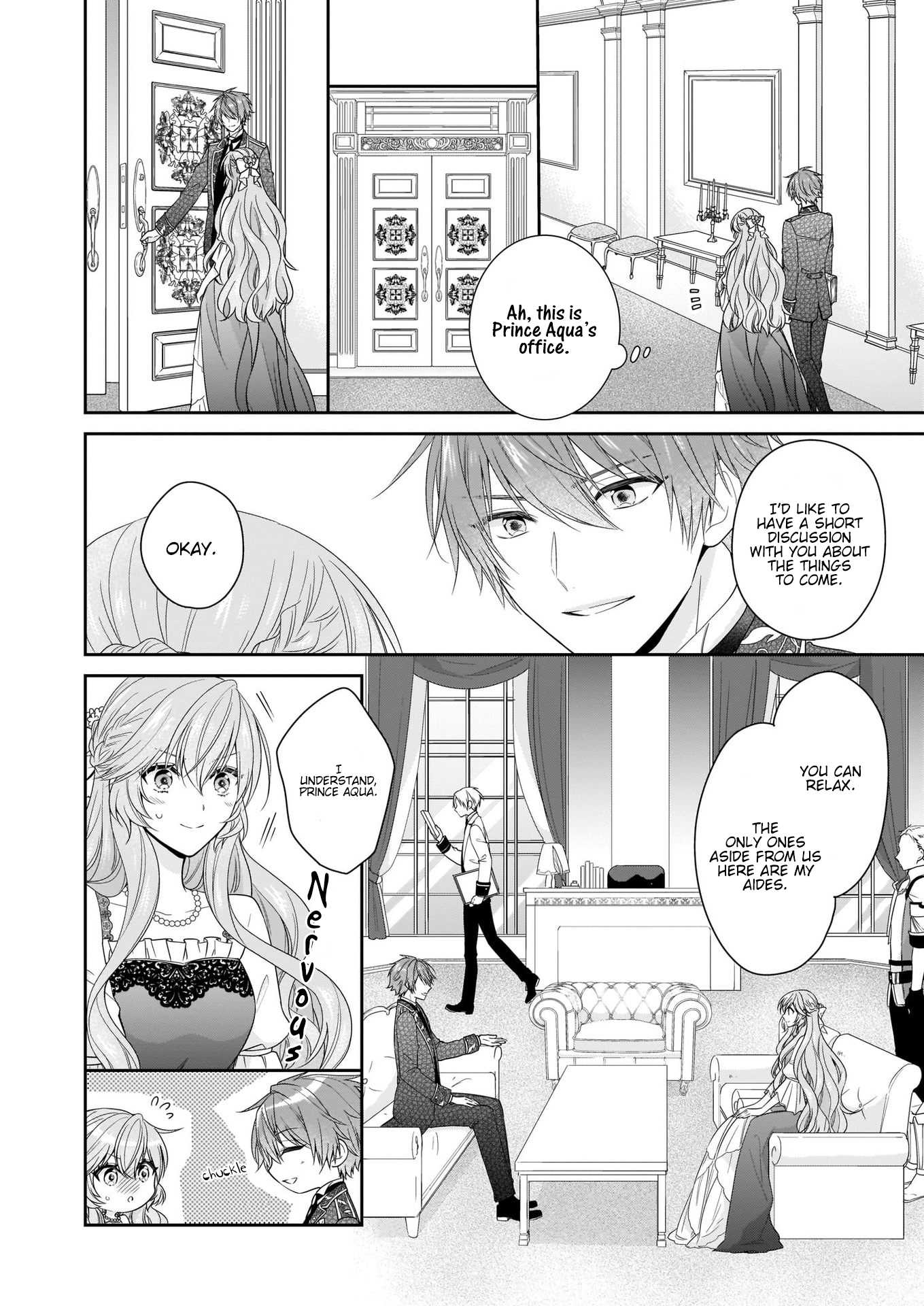 The Villainess Is Adored by the Crown Prince of the Neighboring Kingdom Chapter 17 page 8 - Chapter 17