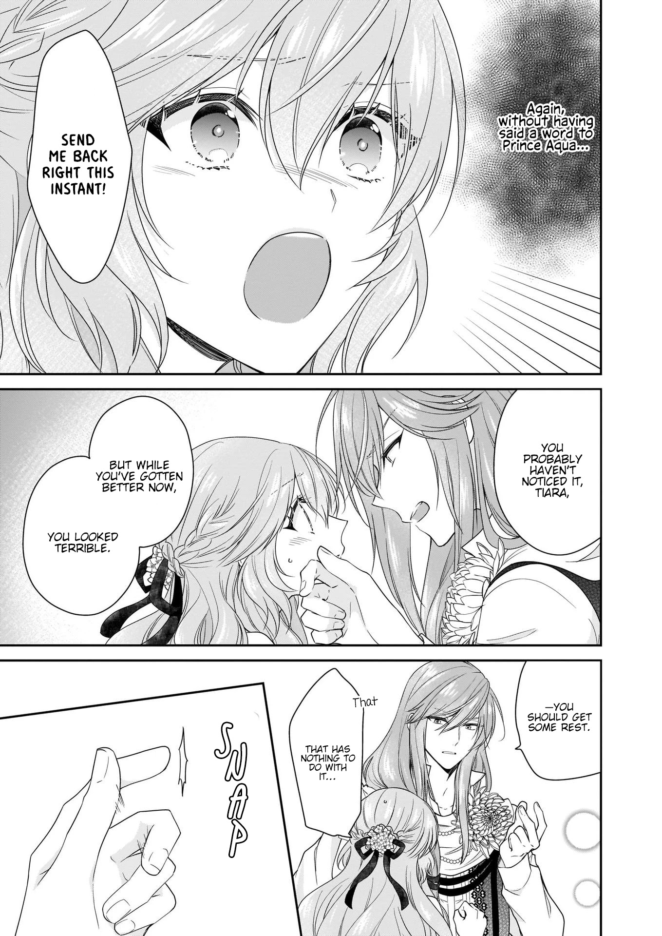 The Villainess Is Adored by the Crown Prince of the Neighboring Kingdom Chapter 19 page 8 - Chapter 19