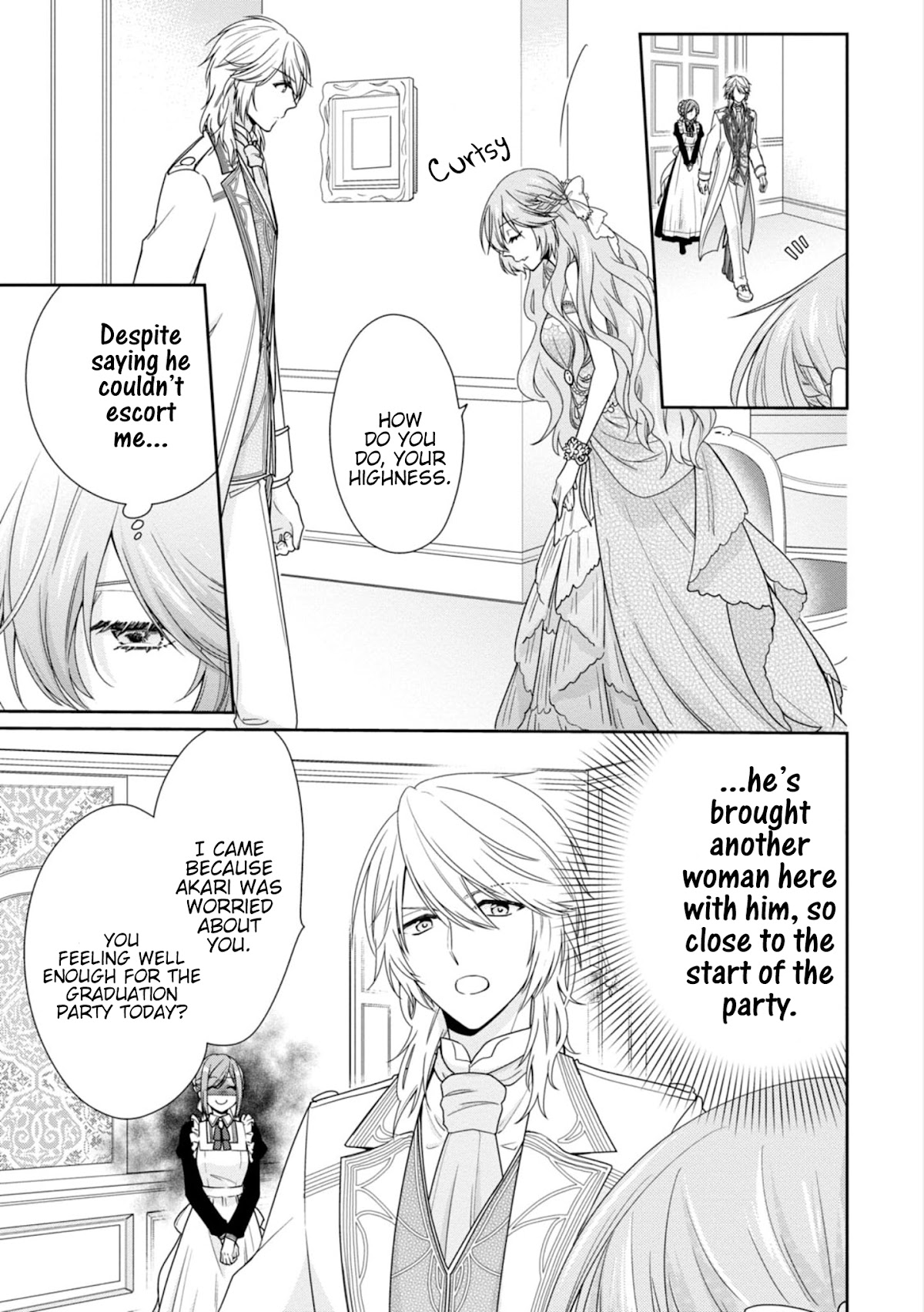 The Villainess Is Adored by the Crown Prince of the Neighboring Kingdom Chapter 2 page 11 - Chapter 2