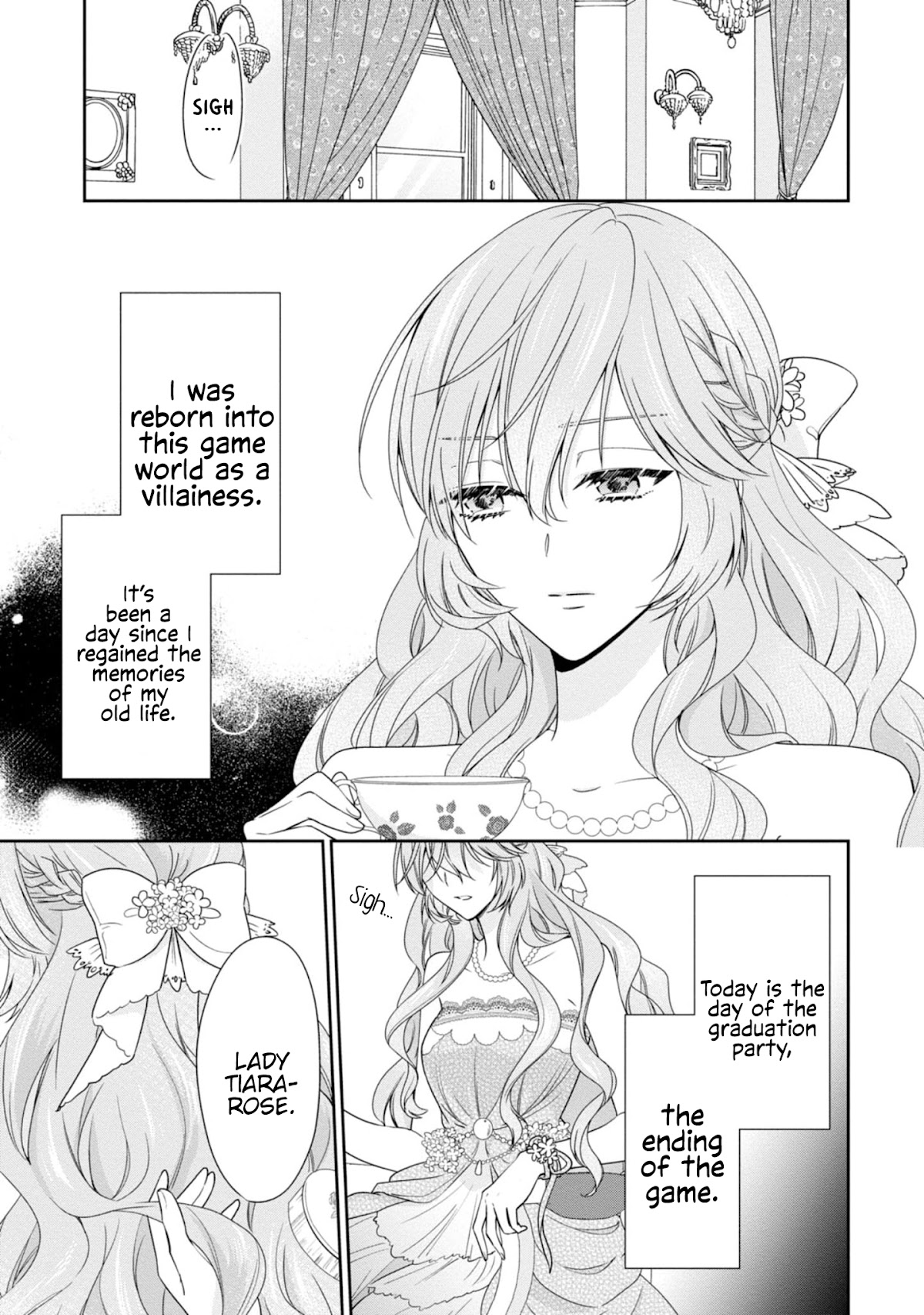 The Villainess Is Adored by the Crown Prince of the Neighboring Kingdom Chapter 2 page 3 - Chapter 2