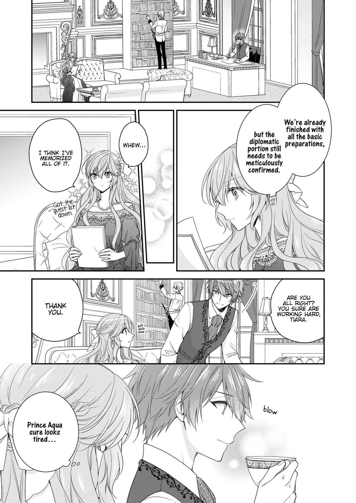 The Villainess Is Adored by the Crown Prince of the Neighboring Kingdom Chapter 23 page 6 - Chapter 23