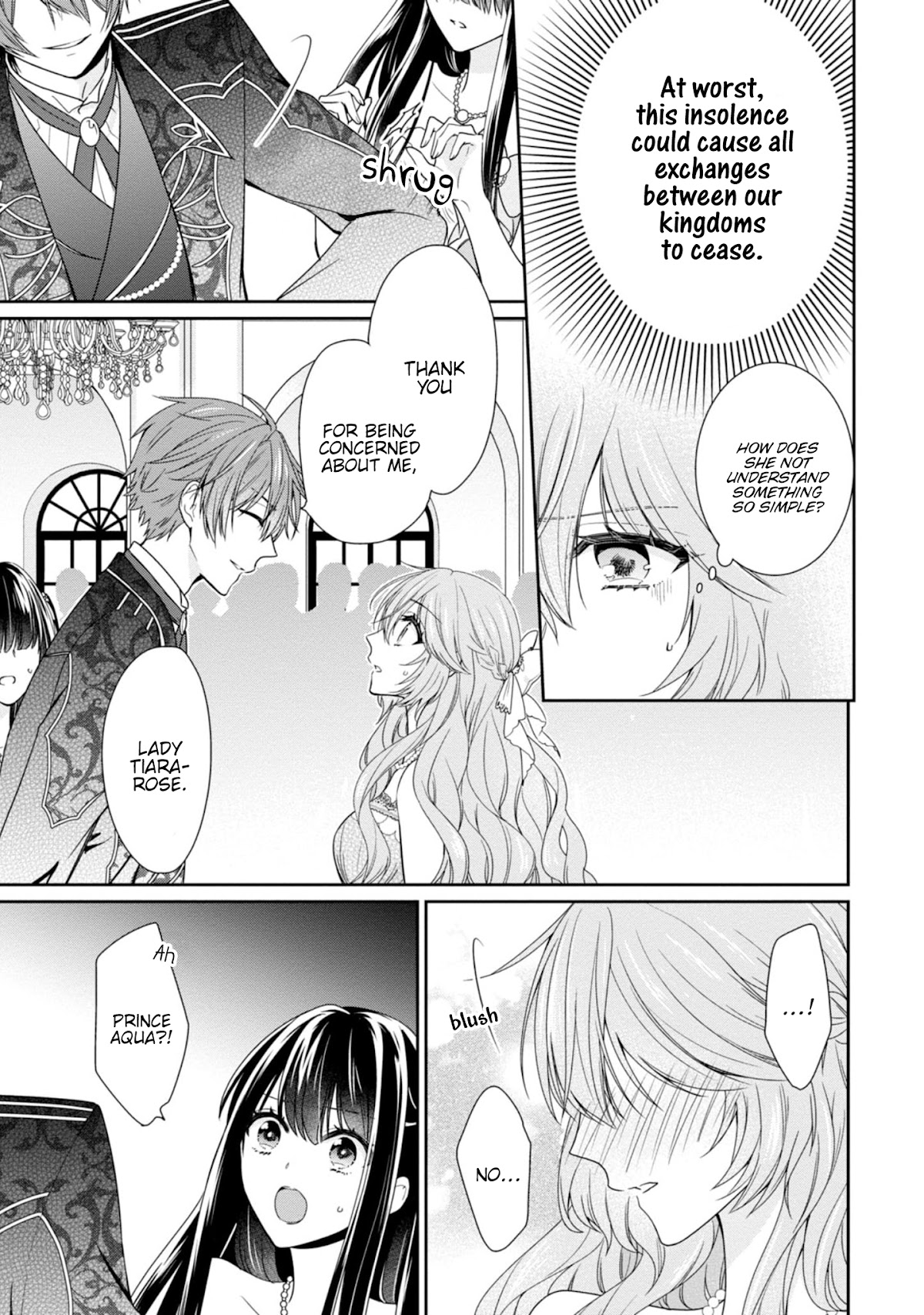 The Villainess Is Adored by the Crown Prince of the Neighboring Kingdom Chapter 3 page 12 - Chapter 3