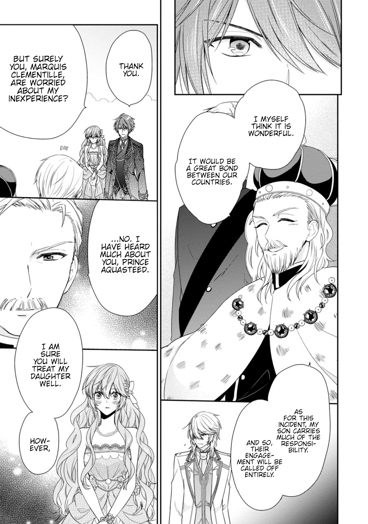 The Villainess Is Adored by the Crown Prince of the Neighboring Kingdom Chapter 3 page 18 - Chapter 3